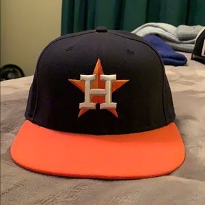 Houston Astros new era fitted baseball cap